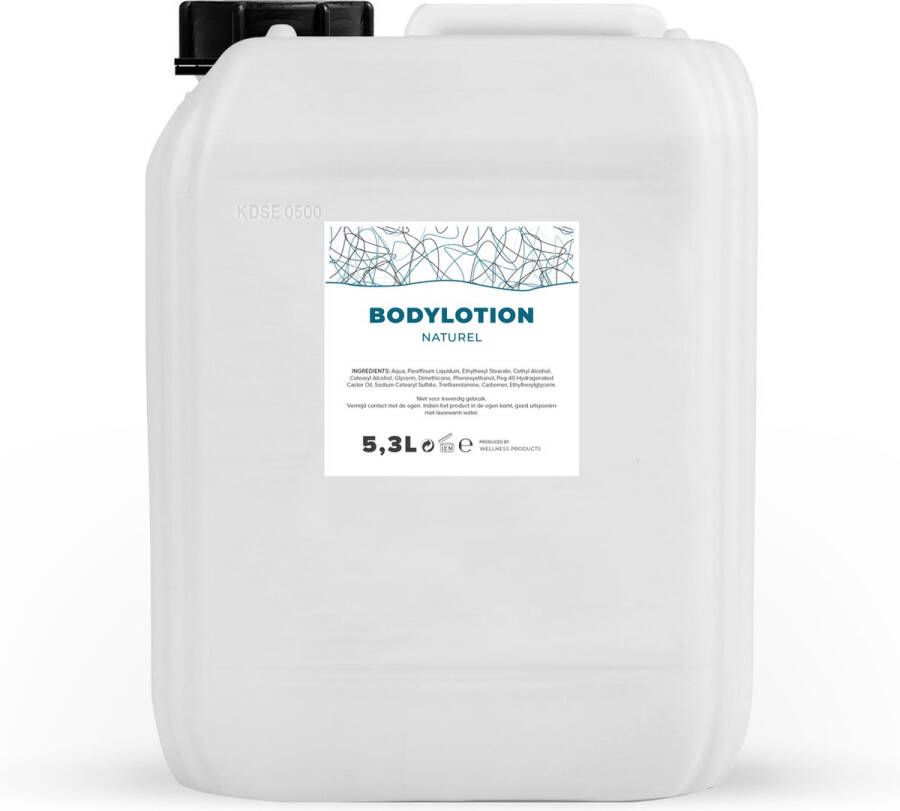 Bodylotion Naturel 5 3 Liter Jerrycan Navulling