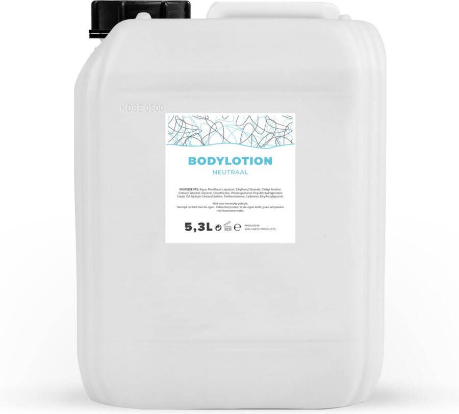 Bodylotion Neutraal 5 3 Liter Jerrycan Navulling