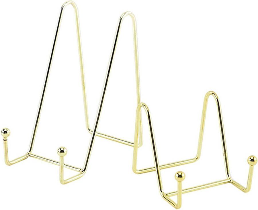 Boekenstandaard Draad Boek Stand Metalen Boek Houder Voor Lezen Eenvoudige Display Stand Kookboek Stand Decoratieve Fotolijst Stand Telefoon Stand Voor Thuis Kantoor Decoratie 2 Stuks