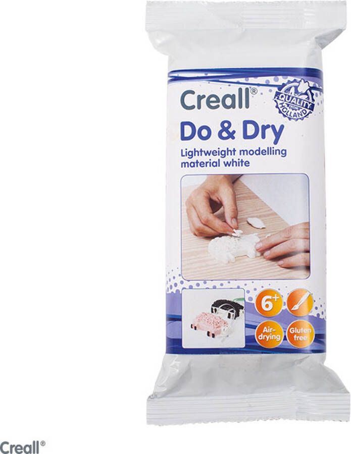 Boetseerklei Creall Do and Dry 250 gram Wit Uitdeelcadeautjes