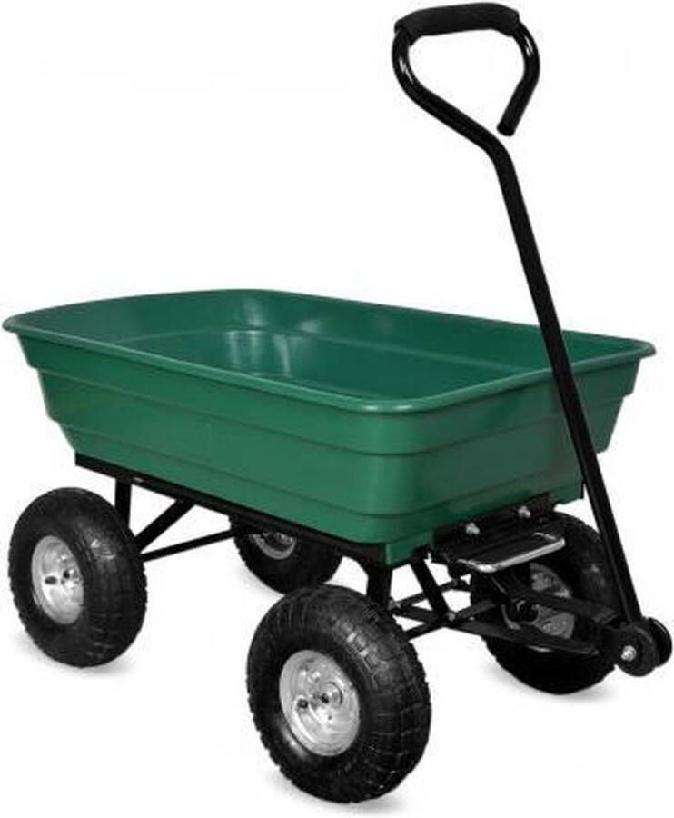 Merkloos Sans marque Bolderkar Bagagewagen kiepfunctie luchtbanden