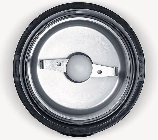 Bonenmaler RVS zwart professionele koffiemolen met bonencontainer