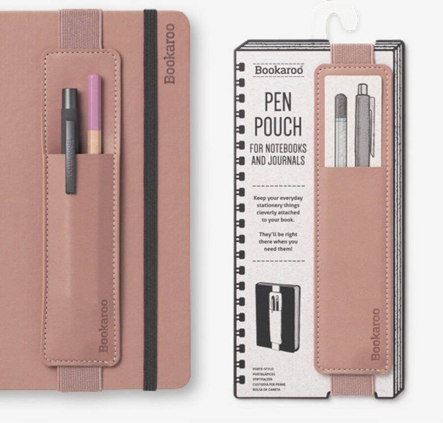 Bookaroo Pen Pouch Blush