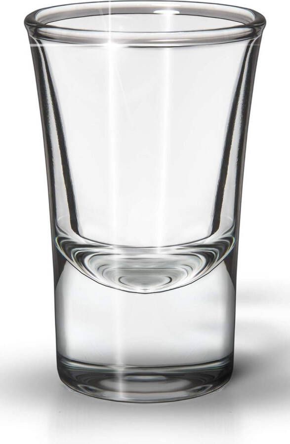 Borrelglazen set van 12 stuks Tequila 2 cl vaatwasmachinebestendig