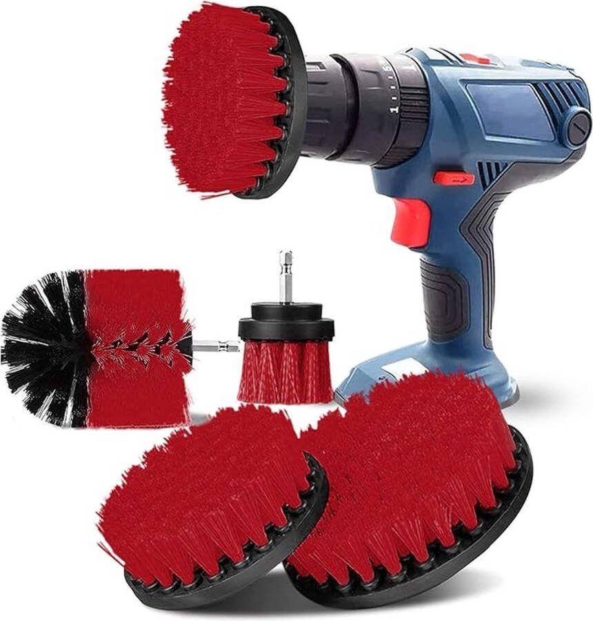 Borstelset voor Boormachine Luxe set Hoge Kwaliteit Drill Brush Boor Borstel