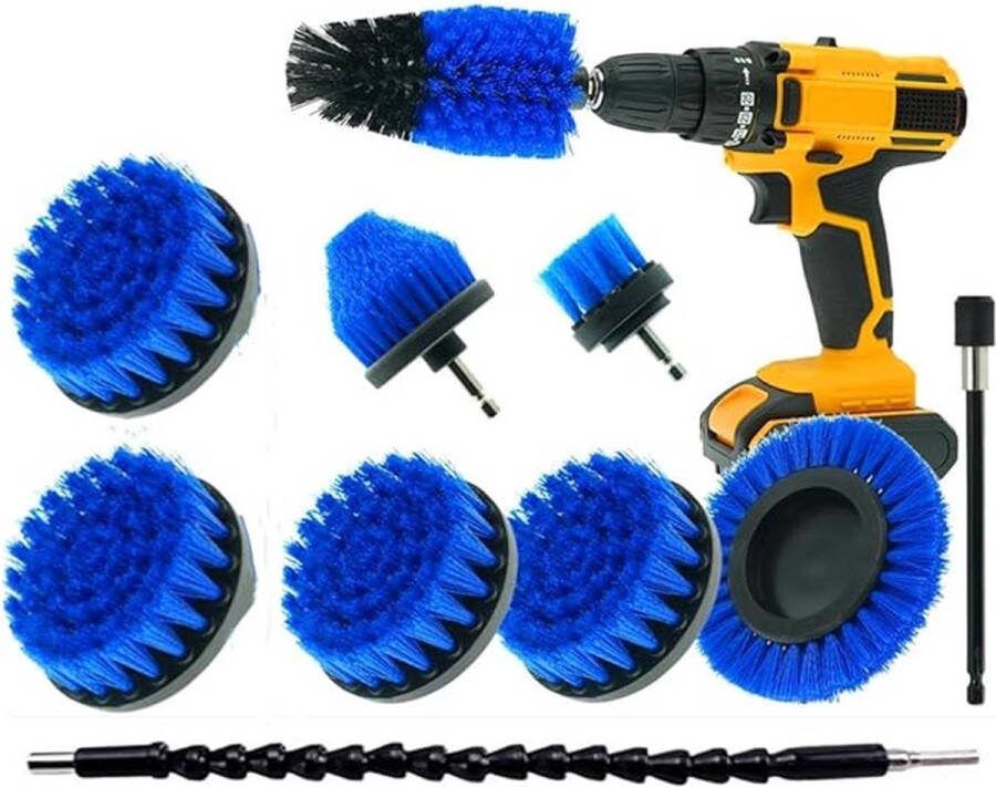 Borstelset voor Boormachine Luxe set Hoge Kwaliteit Drill Brush Boor Borstel