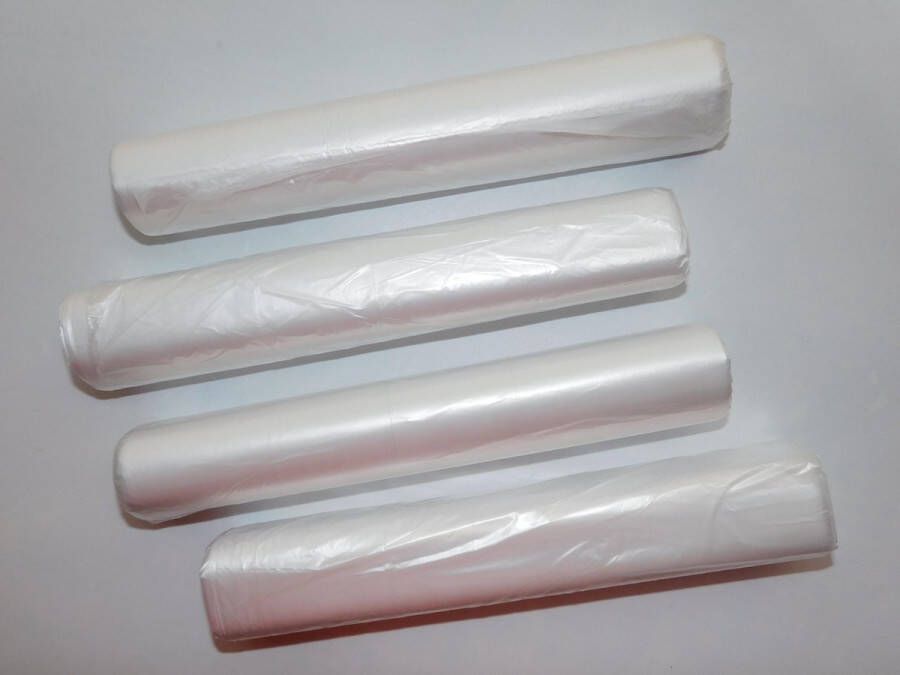 Boterhamzakjes + Sluitclips 1 L 4 rollen x 250 = 1000 plastic zakjes 17 x 24 cm bewaarzakjes voordeelverpakking