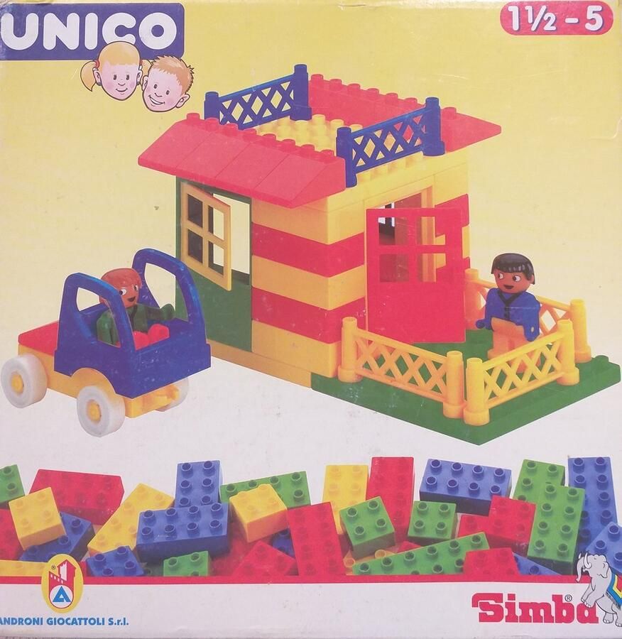 Bouwblokken Unico Simba 1 5 tm 5 jaar constructie speelgoed