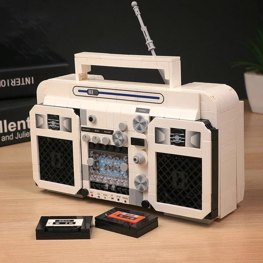 Bouwstenen Radio Soundblaster Retro