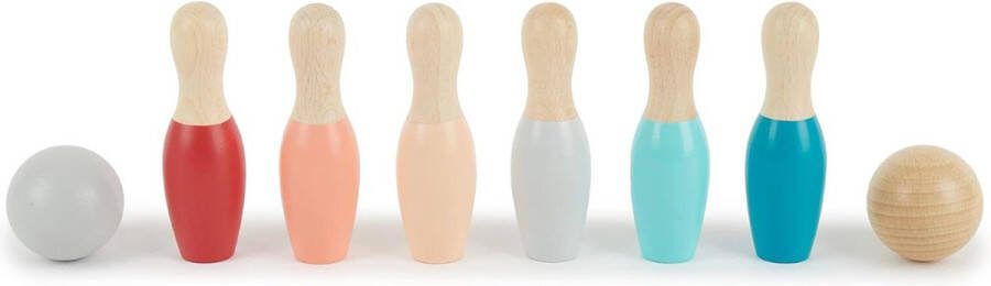 Bowlingset kinderen Bowling Bowlingset Speelgoed 8 pins Educatief speelgoed Perfect voor op vakantie!