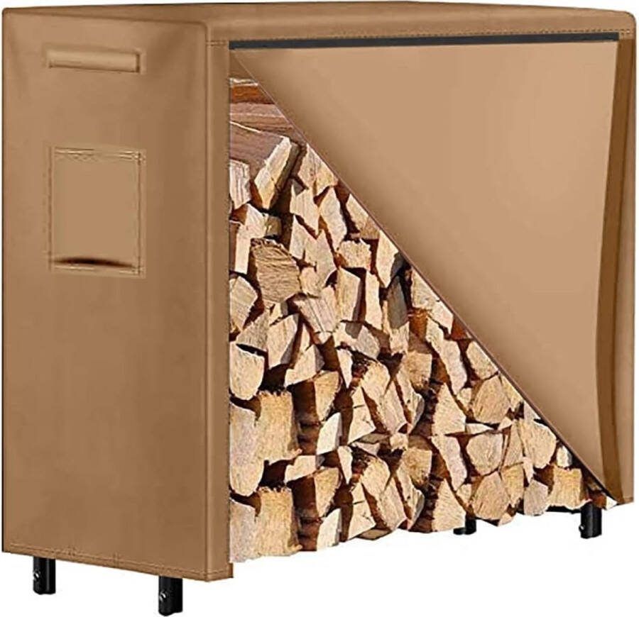 Brandhoutrek afdekking duurzame waterdichte afdekking met winddichte designs geschikt voor 122 cm