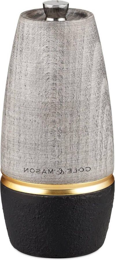 Bridgwater Pepermolen Precision+ Instelbare Maling Gietijzer Hout 135mm Levenslange Garantie Met Molen