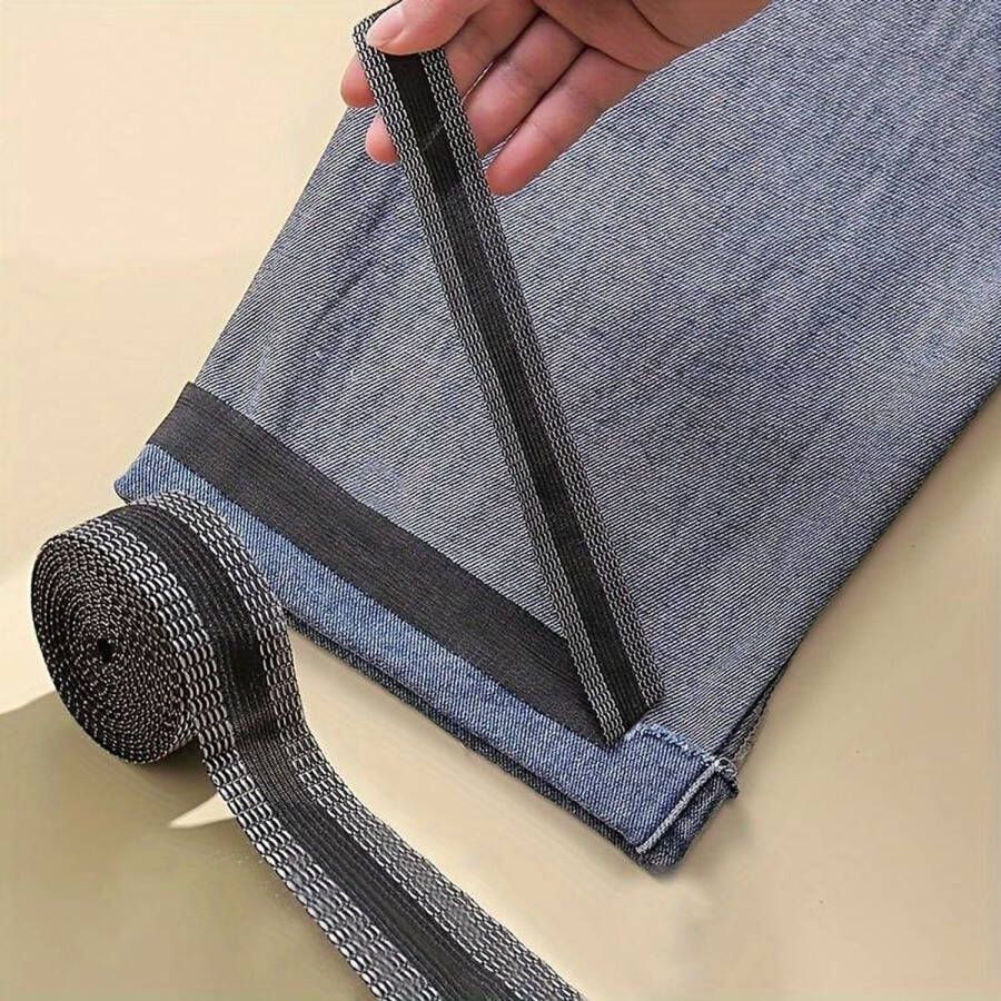 Broek omzomen zonder naaimachine Omzomen Strijken Broekzoom Broek omzomen Naaien