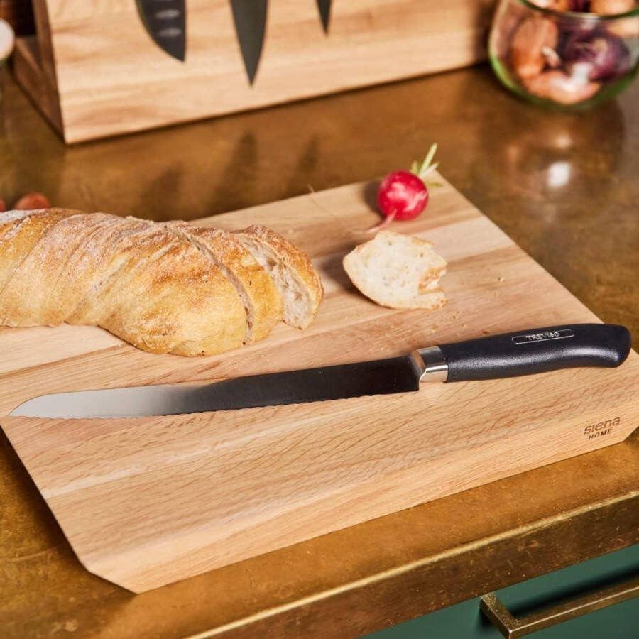 Broodmes Treviso 21 cm RVS Lemmet Ergonomisch Handvat