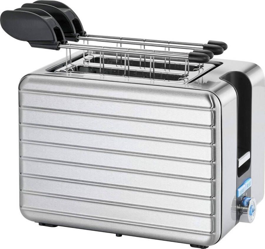 Broodrooster met tostiklemmen Broodrooster Tostiapparaat Tostiklemmen Verschillende warmtestanden Must have voor in de keuken!