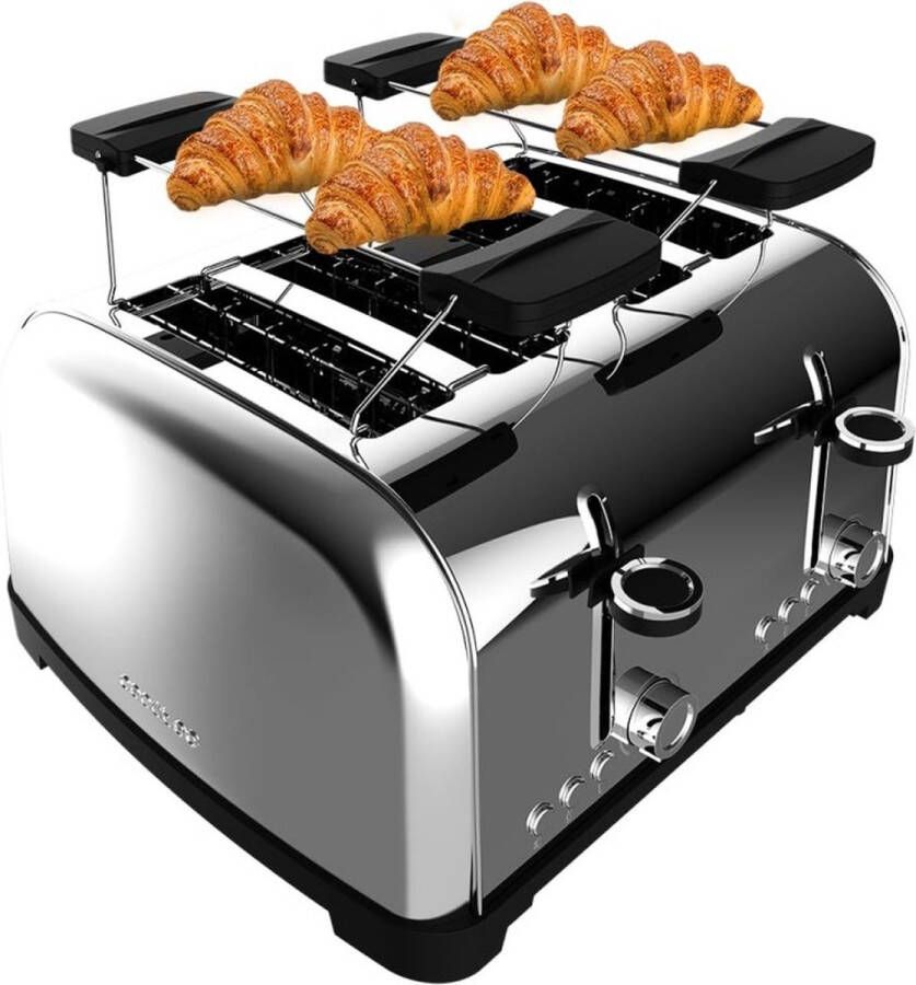 Broodrooster Toastin` time 1700 Double Inox Cecotec