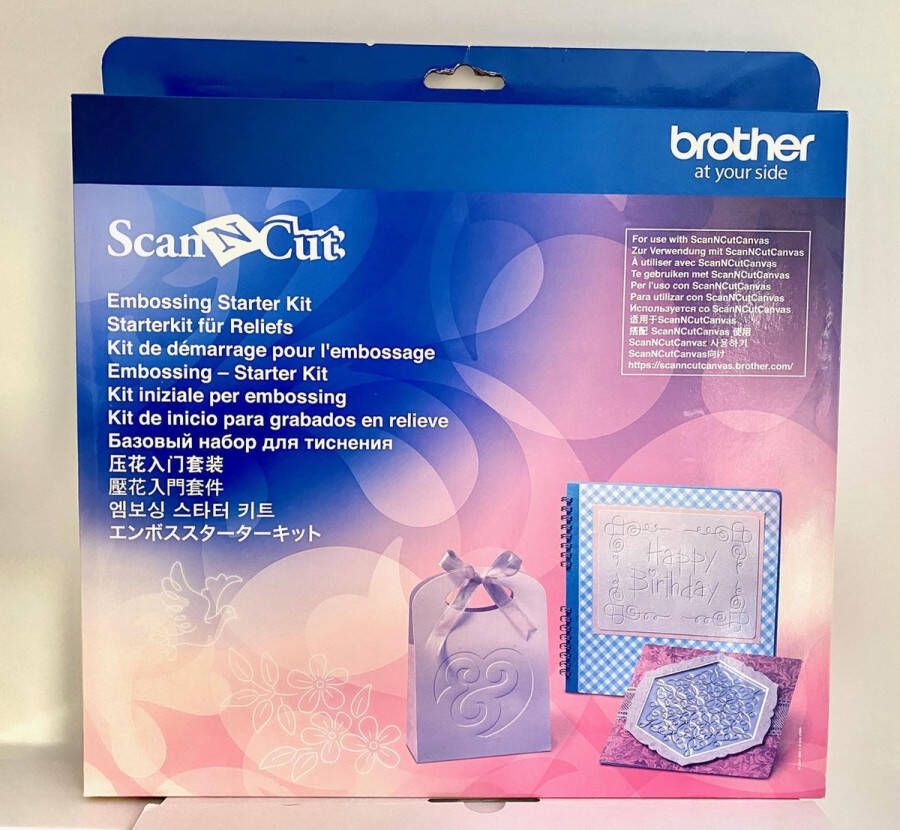 Brother Scan N Cut Embossing Starter Kit
