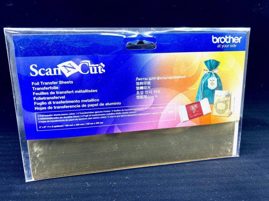 Brother ScanNCut Embossing Metaalfolie (koperkleurig)