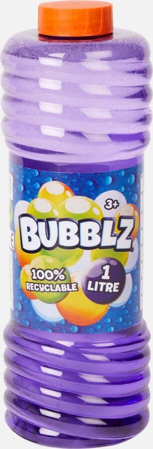 Bubblz bellenblaas paars navulling 1 liter
