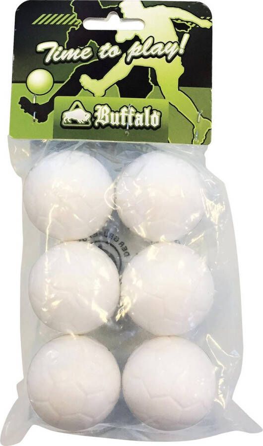 Buffalo Set tafelvoetbalballetjes 36mm (met profiel)