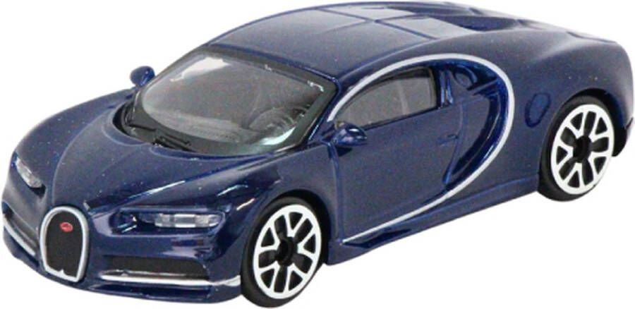 Bugatti Chiron (Donkerblauw) (10 cm) 1 43 Bburago {Modelauto Schaalmodel Miniatuurauto Speelgoed}