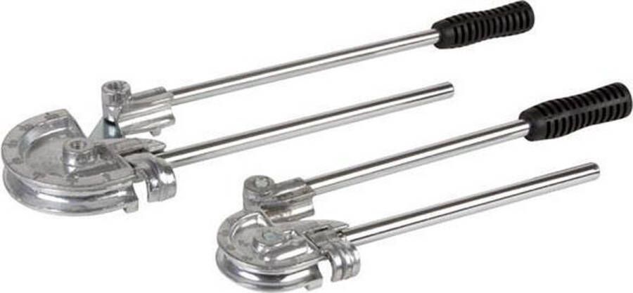 Toolland Buigtang 2 stuks om zachtkoperen buizen met Ø 12-16 mm te buigen rol onderverdeeld van 0° tot 180°