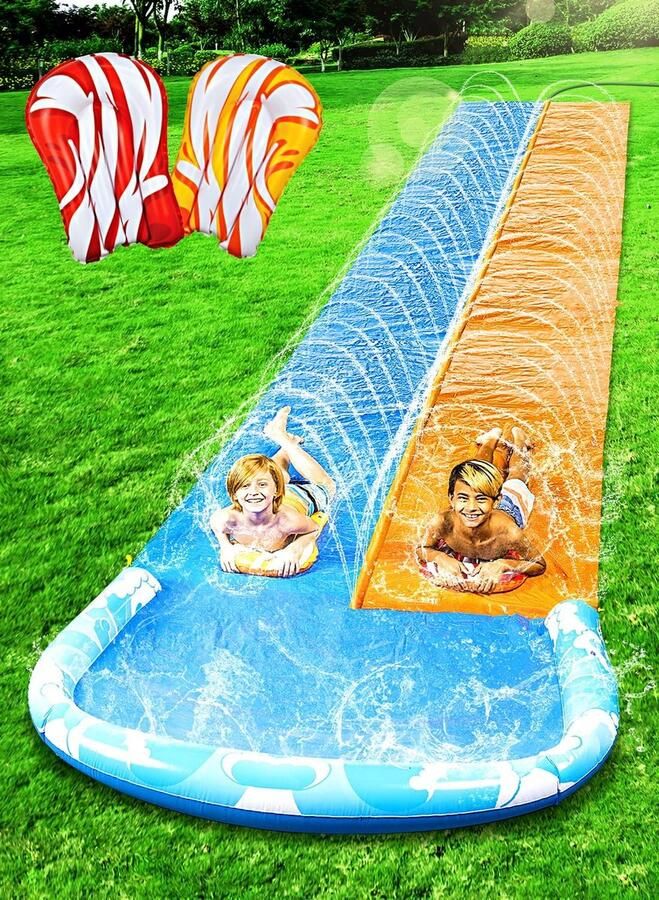 Buikschuifbaan Waterspeelgoed Waterglijbaan Waterslide Watergijlbaan opblaasbaar 6 85m Must have voor in de zomer!