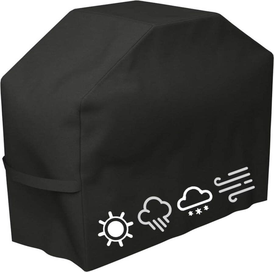 Buiten Barbecuehoes 210D Oxford Grillplaat Afdekzeil Wind Solei Water Bescherming Plancho-hoes (145 x 61 x 117) BBQ hoes