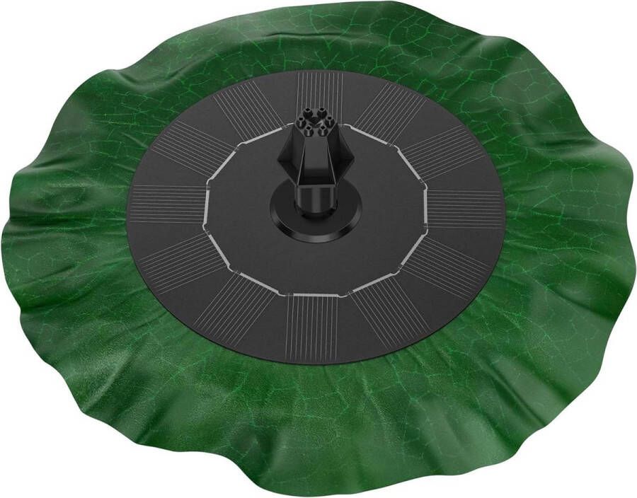 Buiten Fontein op Zonne-energie 14 W Sproeiers Vogelbad Vijverpomp Tuin (lotus)