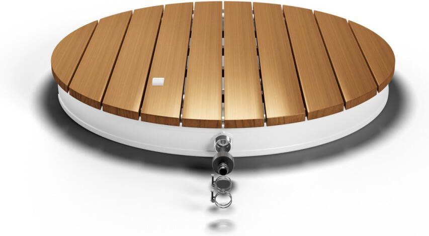 Buitendouche Rond Wit Tuindouche