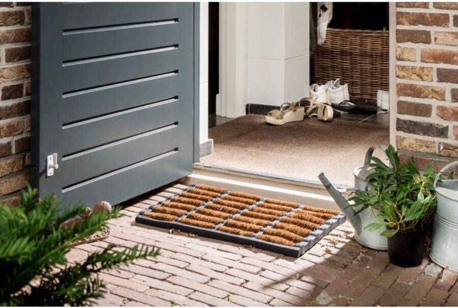 Buitenmat kokos vezel dirtstopper 60 x 40 cm