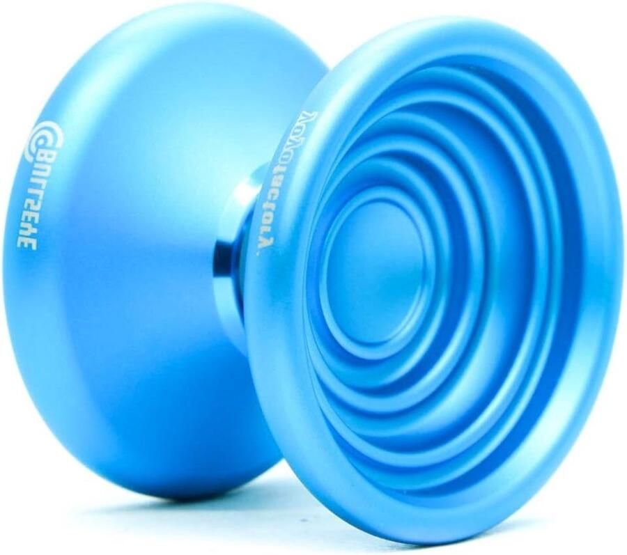 BULLSEYE Blauwe Yo-Yo DNA Trucs Metalen Jojo met Kogellager Instructies Inbegrepen