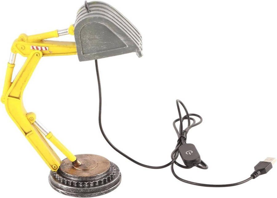 Bureaulamp LED Nachtlampje Industrieel Ontwerp Graafmachine Thuis Slaapkamer Decoratie