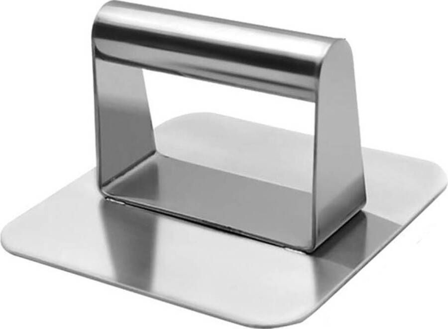 Burger Press Heavy Duty 5.5 Roestvrij Staal Smasher Grill Bacon Press Ideaal voor Flat Top Griddle Steak Spek Panini's Toevoegen: Flatbreads Broodjes