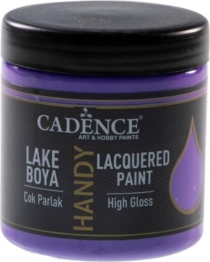 Cadence Hoogglans Acrylverf 250 ml Purple