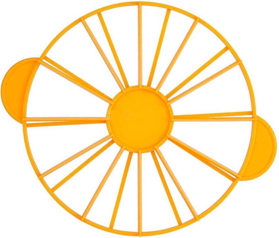 Cake Slicer en Divider Ronde 10 12 Stuk Brood Cake Cutter Gelijke Portie Cutter Slice Marker Bakken Tool 10.6 inch Taartsnijder