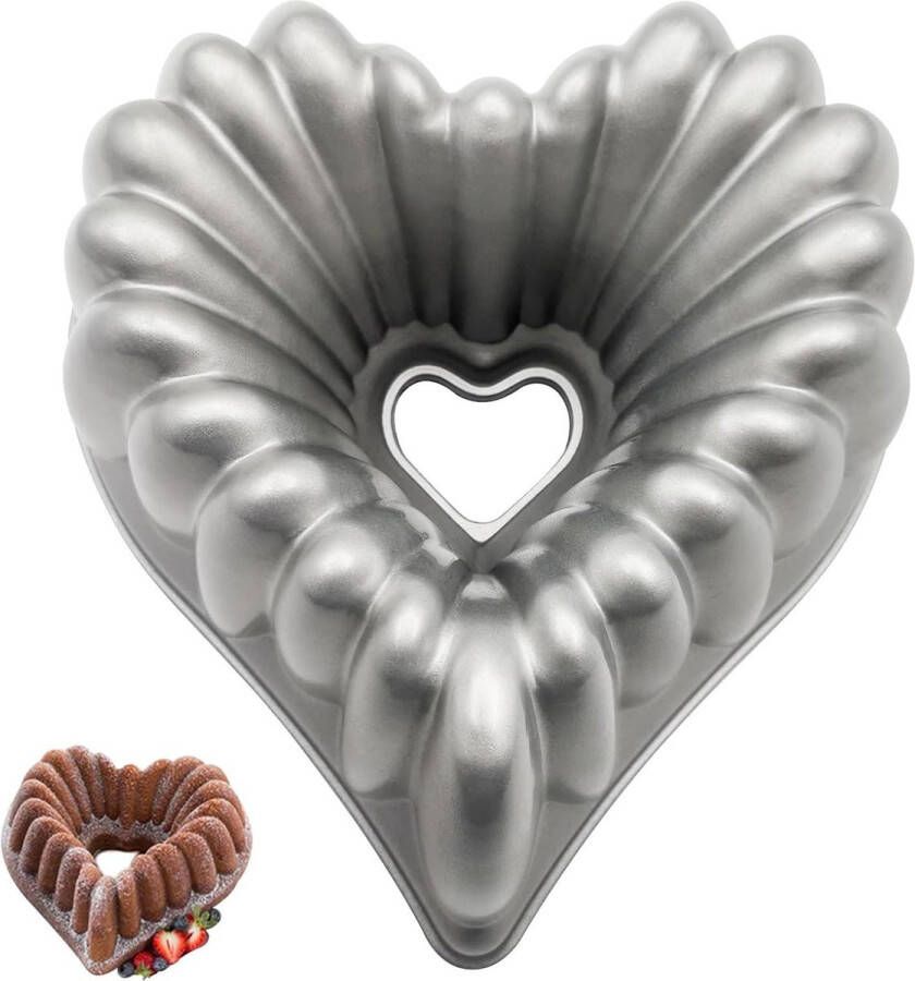 Cakevorm Aluminium Keuken Accessoires Decoratie Kerst Bruiloft Familie 3D Charlotte Cake Pan Hartvormig