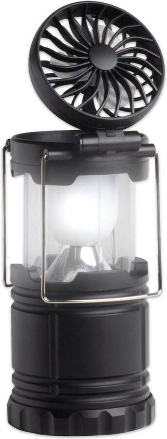Camping Lantaarn met Ventilator Kampeerlamp 2 in 1 Ventilator Fan Led lamp