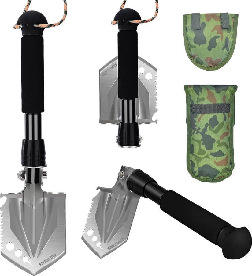 Campingschep multifunctionele campinggadgets tuinschep survivaluitrusting voor outdoor rugzak camper accessoires auto noodredding