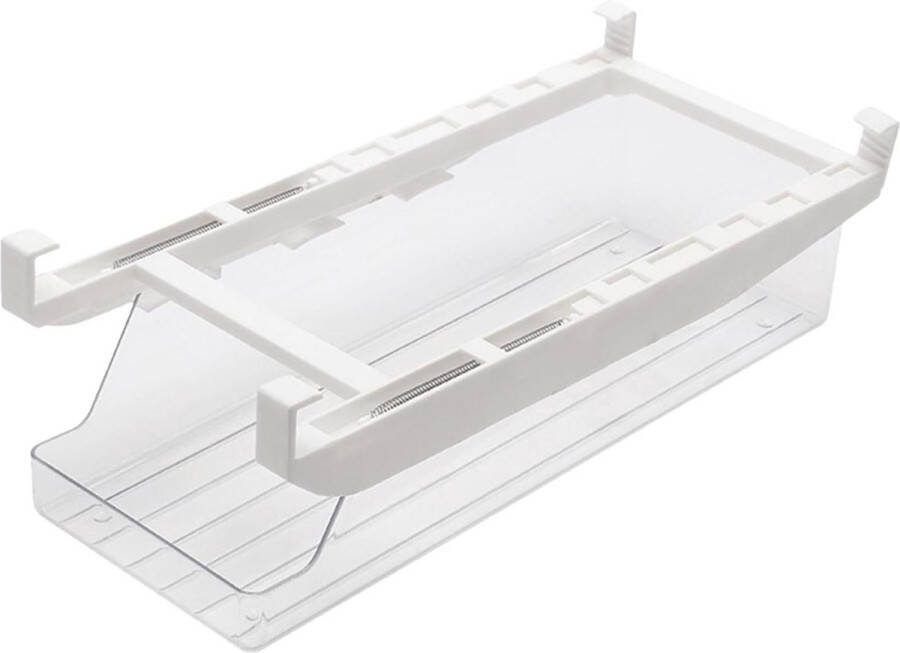 Can Storage Organizer Transparent Rolling Soda Can Dispenser for Fridge Organization and Freshness
