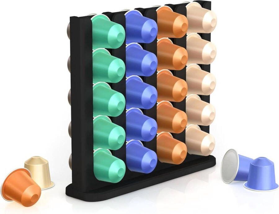 Capsulehouder Nespresso 40 capsules dispenser capsulewand capsulehouder nespresso