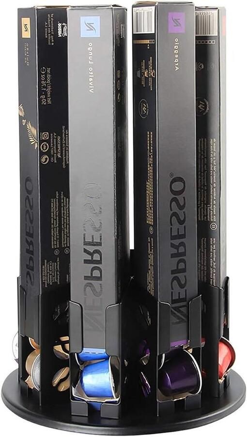 Capsulehouder Nespresso Opslag Carrousel- Koffie Pod Houder Stand 80 Pods Organizer capsulehouder nespresso