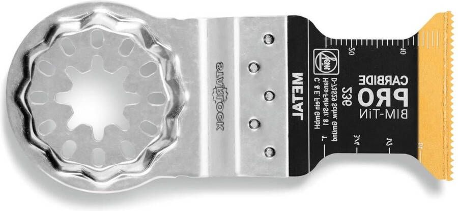 Carbide Pro zaagblad breedte 32 mm lengte 40 mm Starlock opname TiN-gecoat VE 1 st