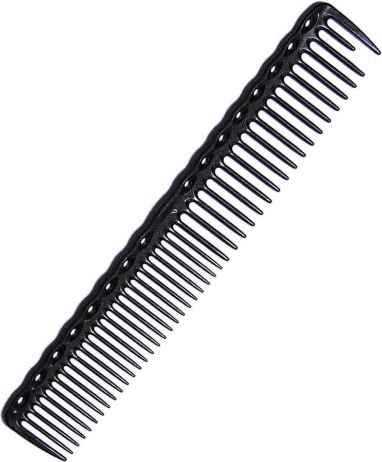 Carbon Hairstyling Kam 185mm YS Park 338 Lichtgewicht Gemaakt van Koolstof