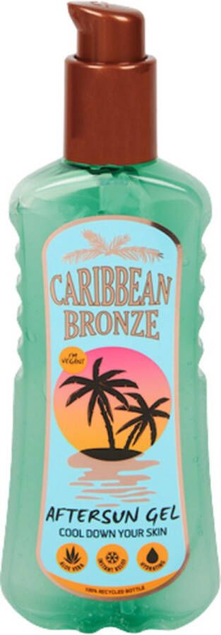 Caribbean Bronze aftersun gel aloë vera Vegan