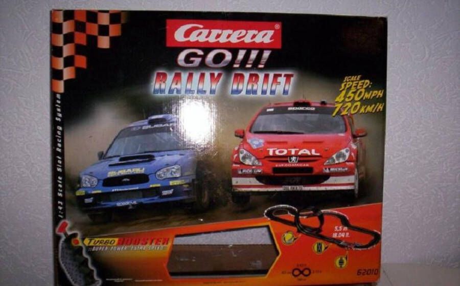 Carrera go Rally drift racebaan