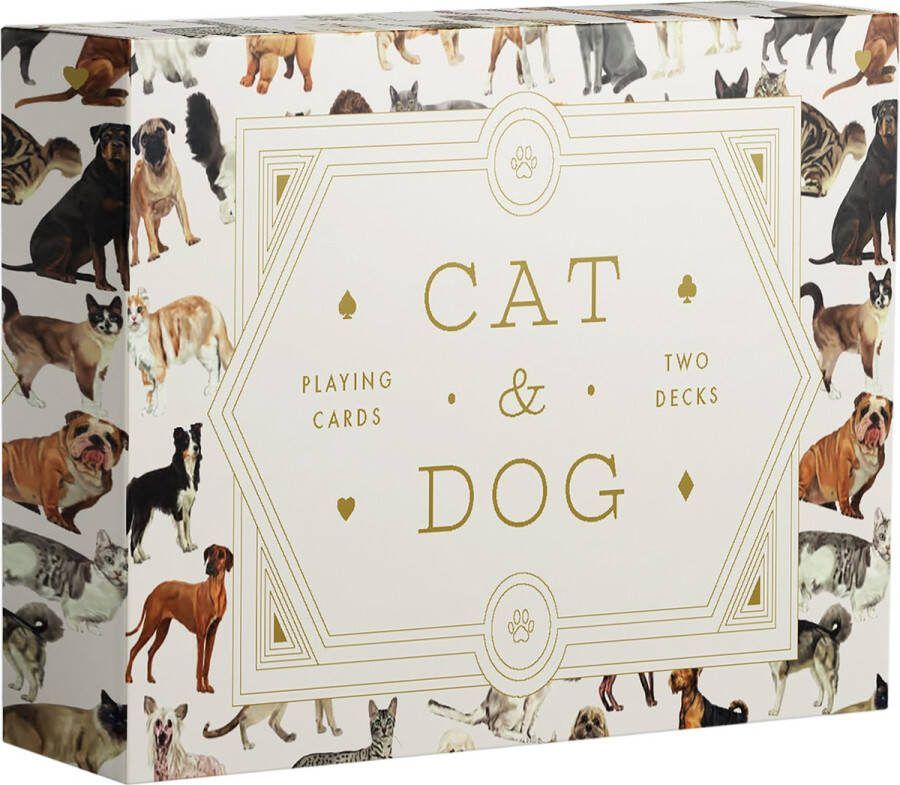 Cat & Dog Playing Cards Set