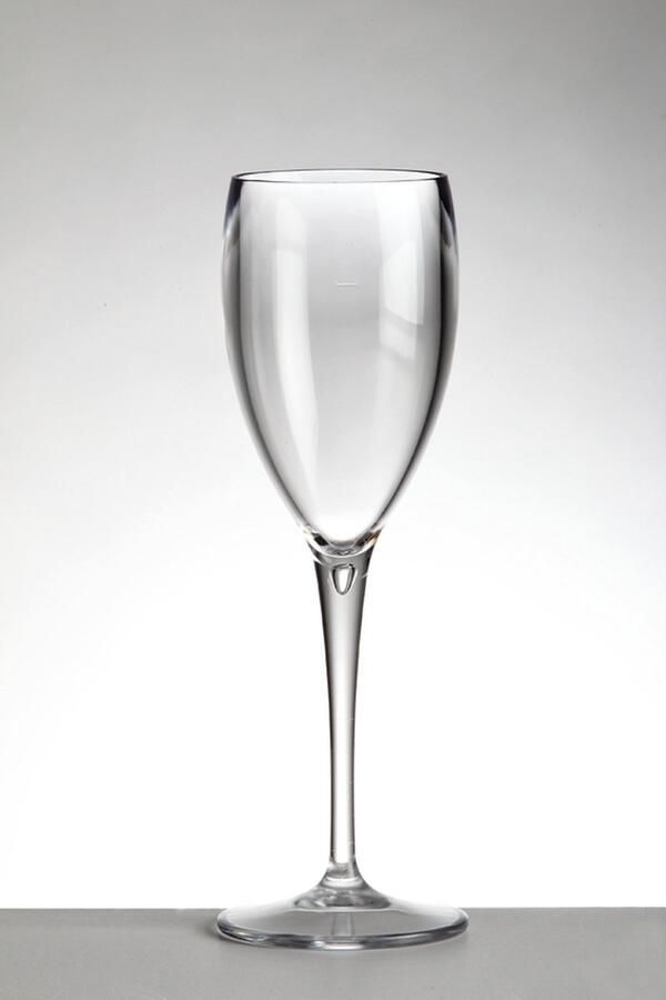 Champagneglazen 17cl 24 stuks Transparant Kunststof glazen Plastic glazen Herbruikbare glazen