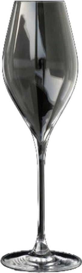 Sizland Dezign Champagneglazen kristalglas champagneglazen Grace 4 st. champagneglazen transparant