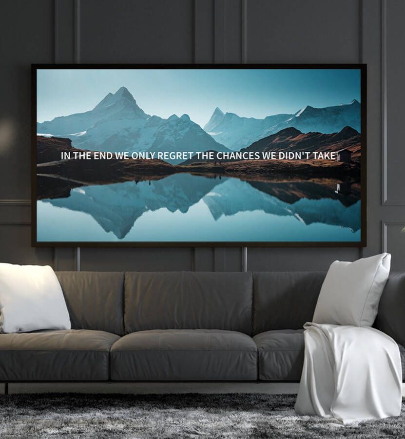 CHANCES QUOTE WANDDECORATIE POSTER 60x90cm